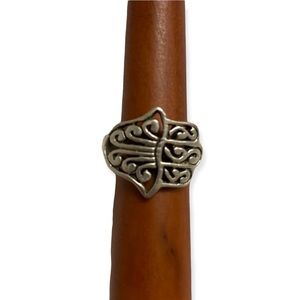 Silver Hamsa Ring